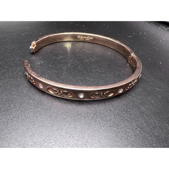 Coach Rose Gold and Crystal Bracelet - Picture 8 of 9